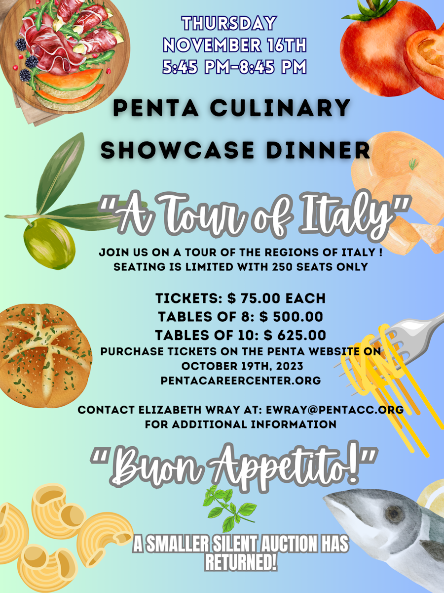 Penta Career Center Culinary Showcase Event Seats/Tickets Penta